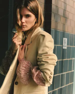 Rowan Blazer-Cashmere Wool-Irish Cream