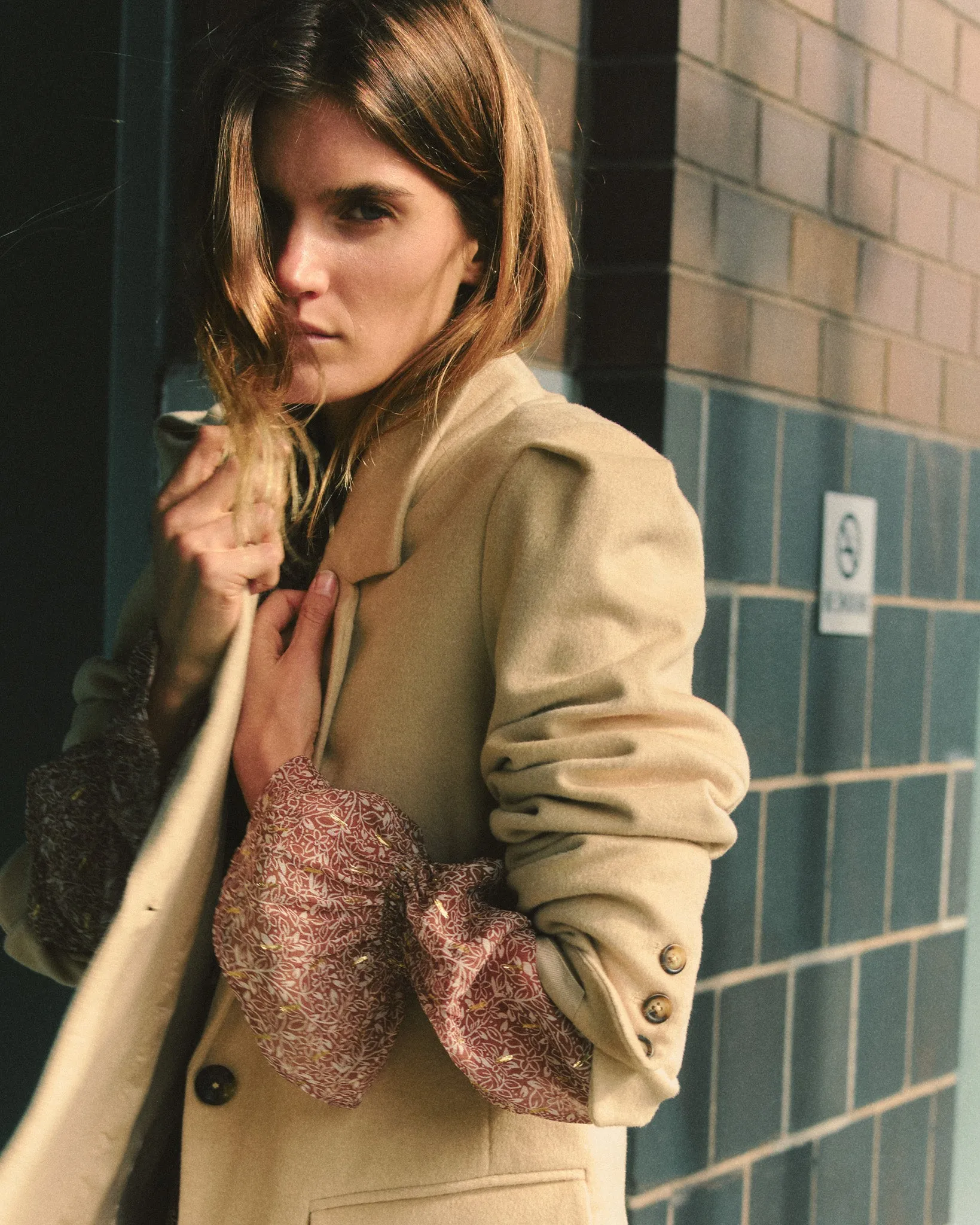 Rowan Blazer-Cashmere Wool-Irish Cream