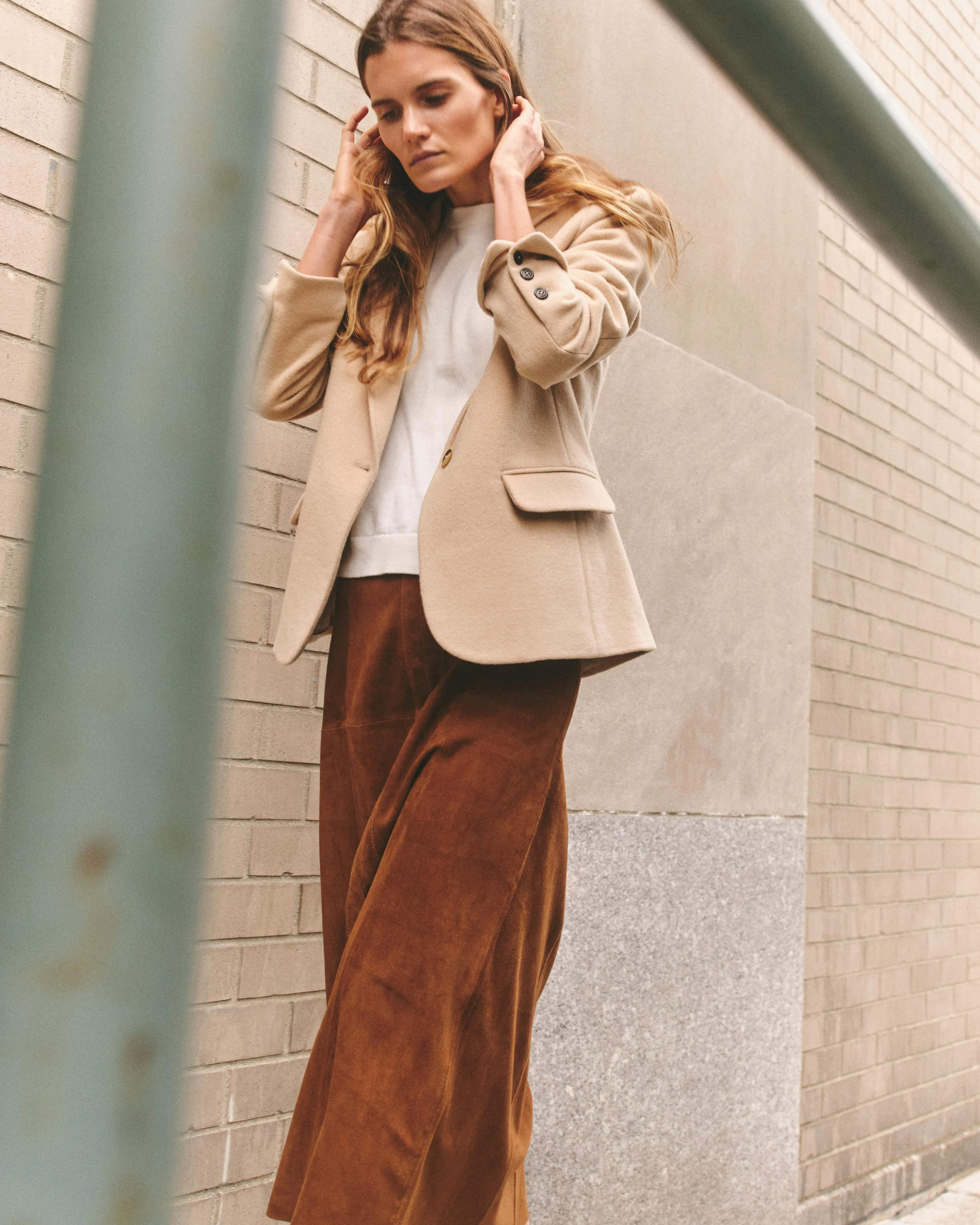 Rowan Blazer-Cashmere Wool-Irish Cream