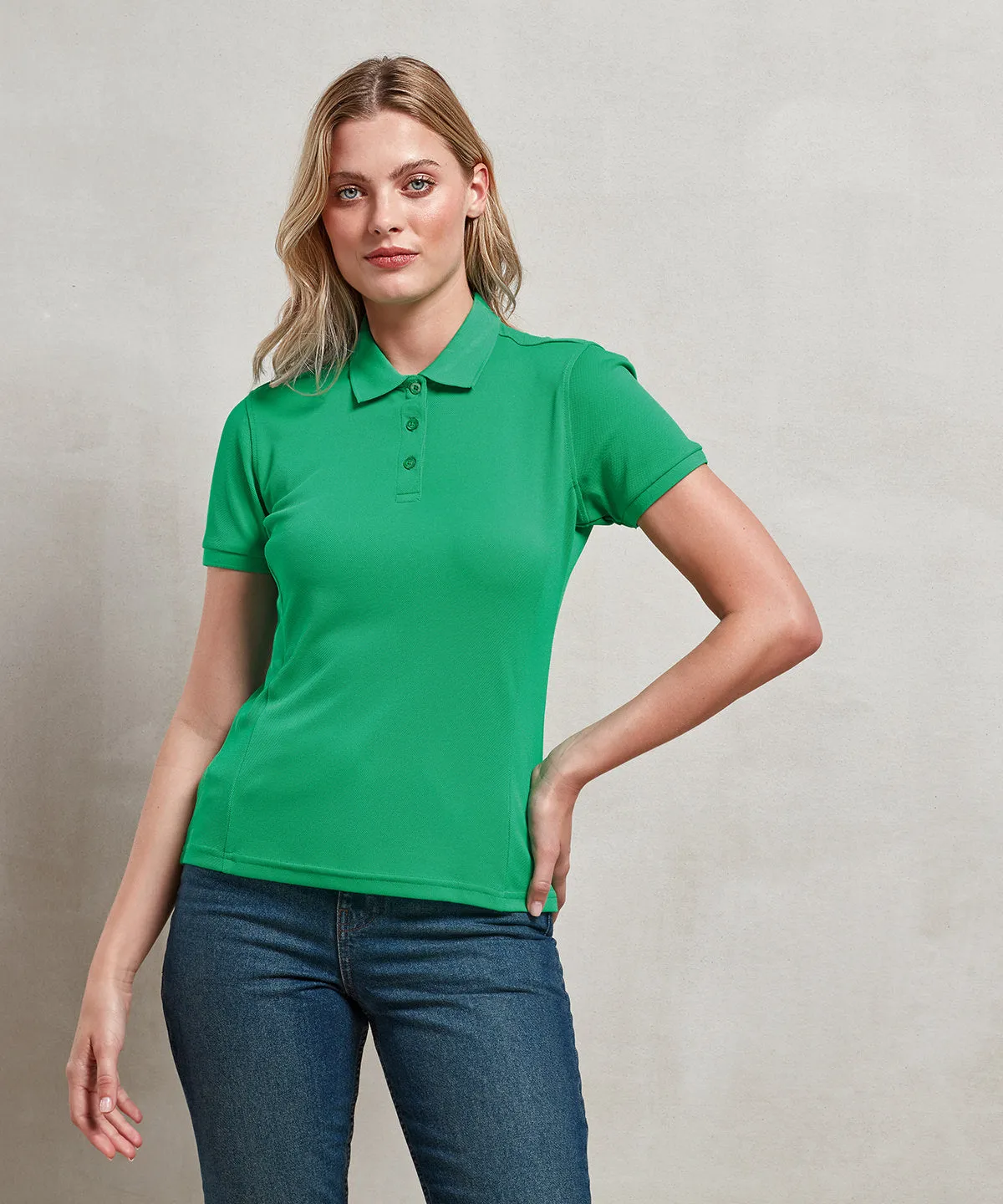 Royal - Women's Coolchecker® plus piqué polo