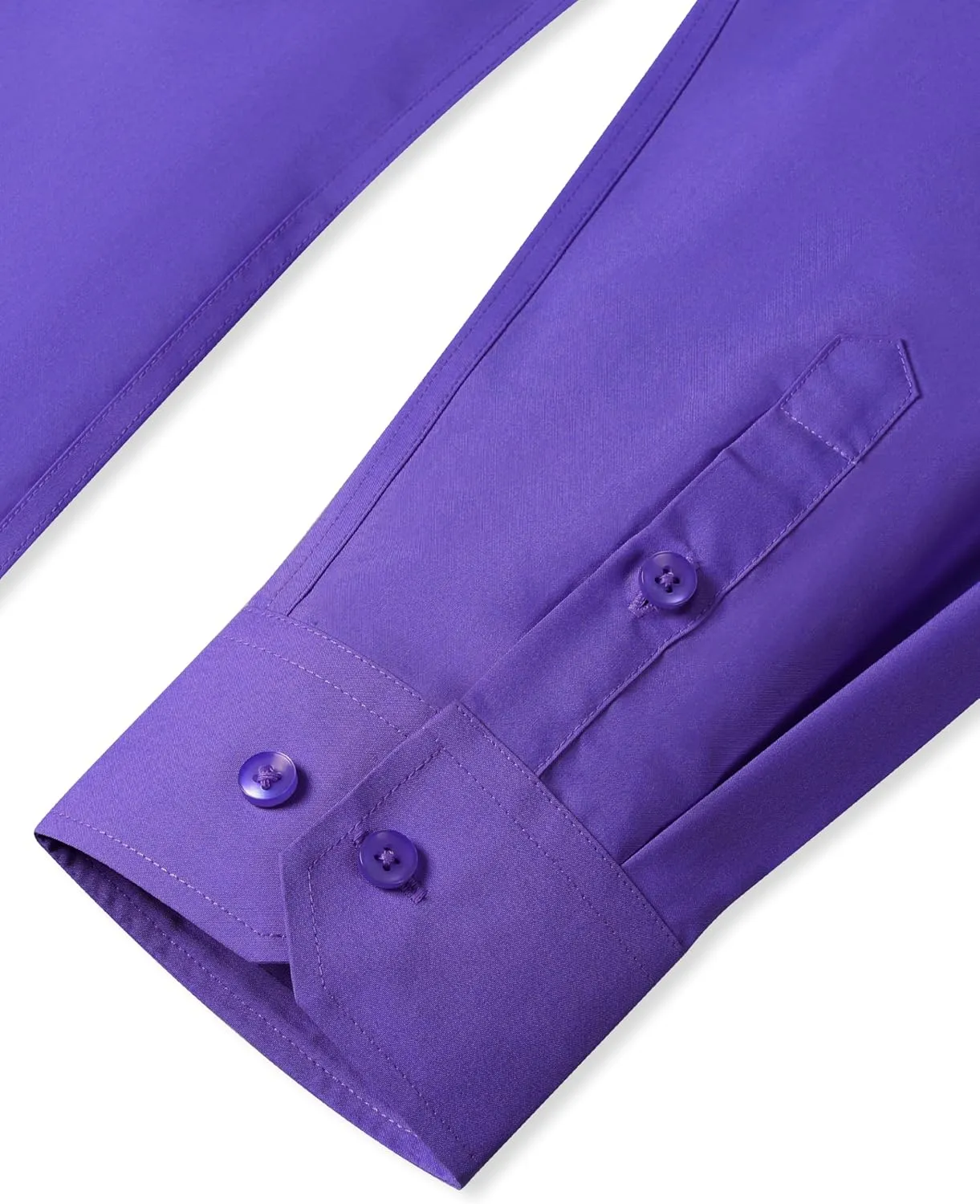 Ruisin Men's Dress Shirts Regular Fit Long Sleeve Soft Wrinkle-Free Formal Shirt Business Casual Button Down Shirts