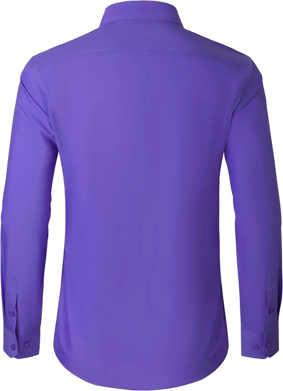 Ruisin Men's Dress Shirts Regular Fit Long Sleeve Soft Wrinkle-Free Formal Shirt Business Casual Button Down Shirts