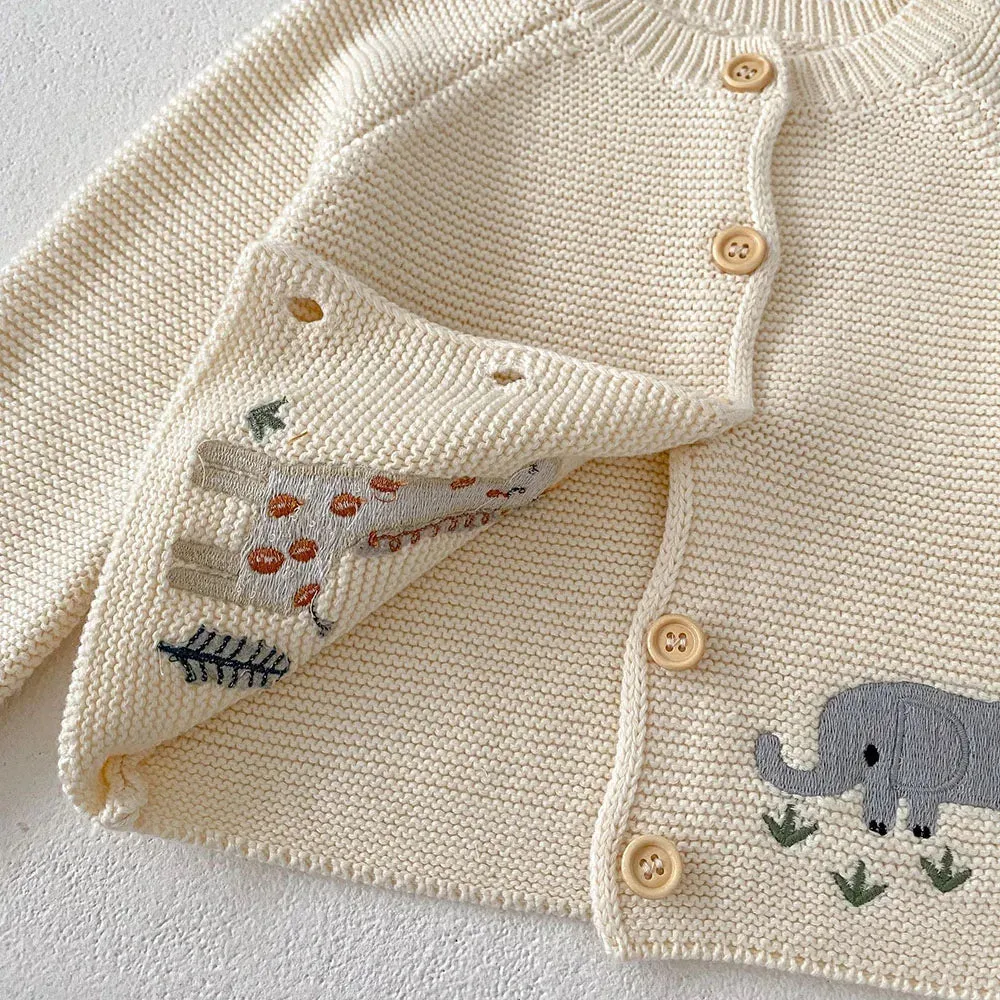 Safari Animal Cardigan