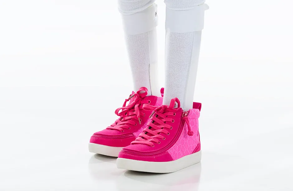 SALE - Pink Print BILLY Classic D|R High Tops