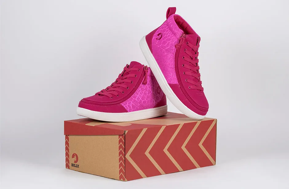 SALE - Pink Print BILLY Classic D|R High Tops