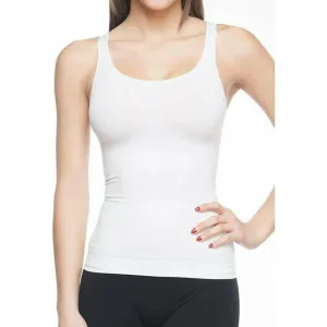 Seamless Shaping Tank Top - White