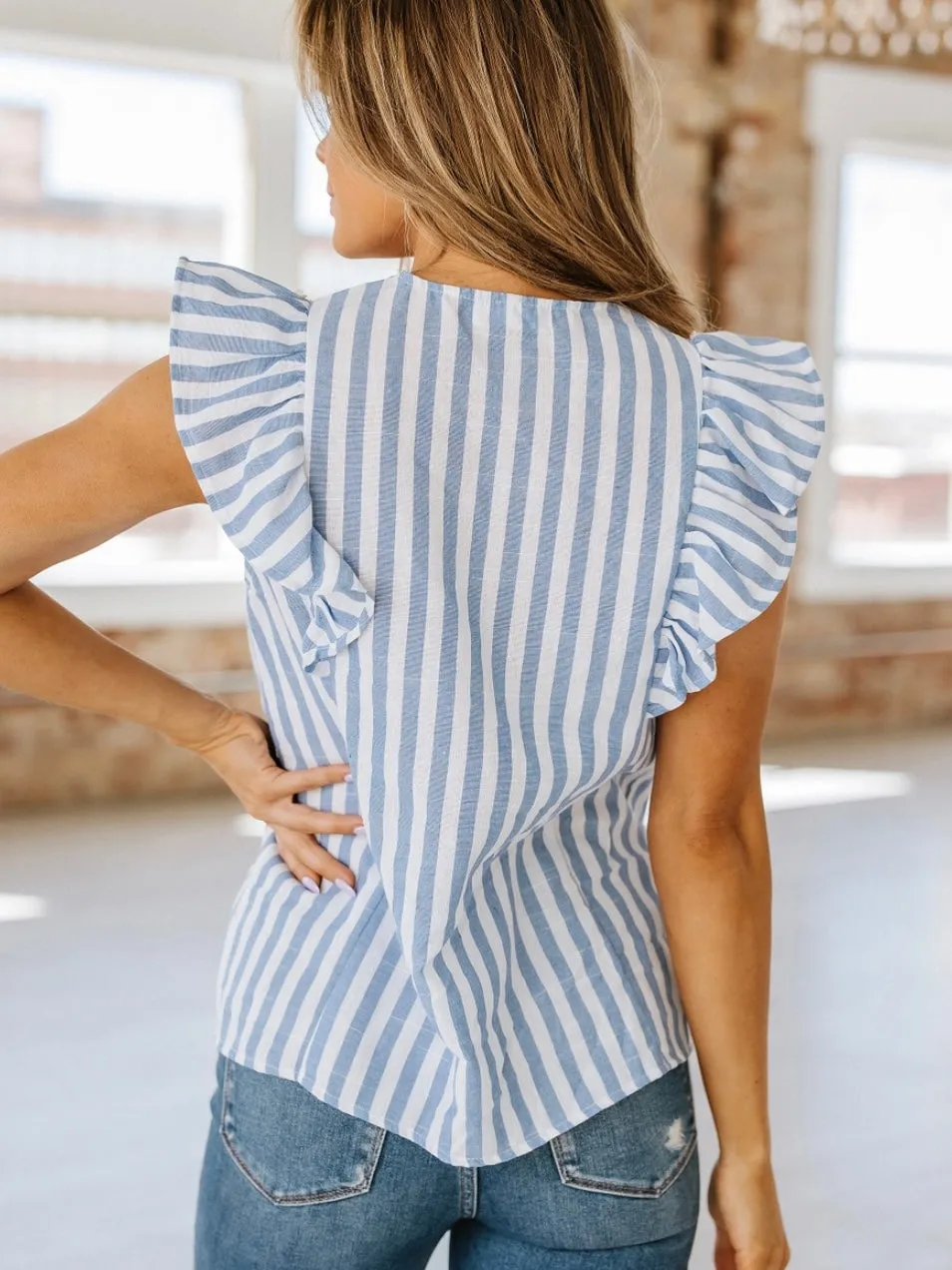Set Sail Stripe Top