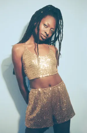 Shine On Crop Cami