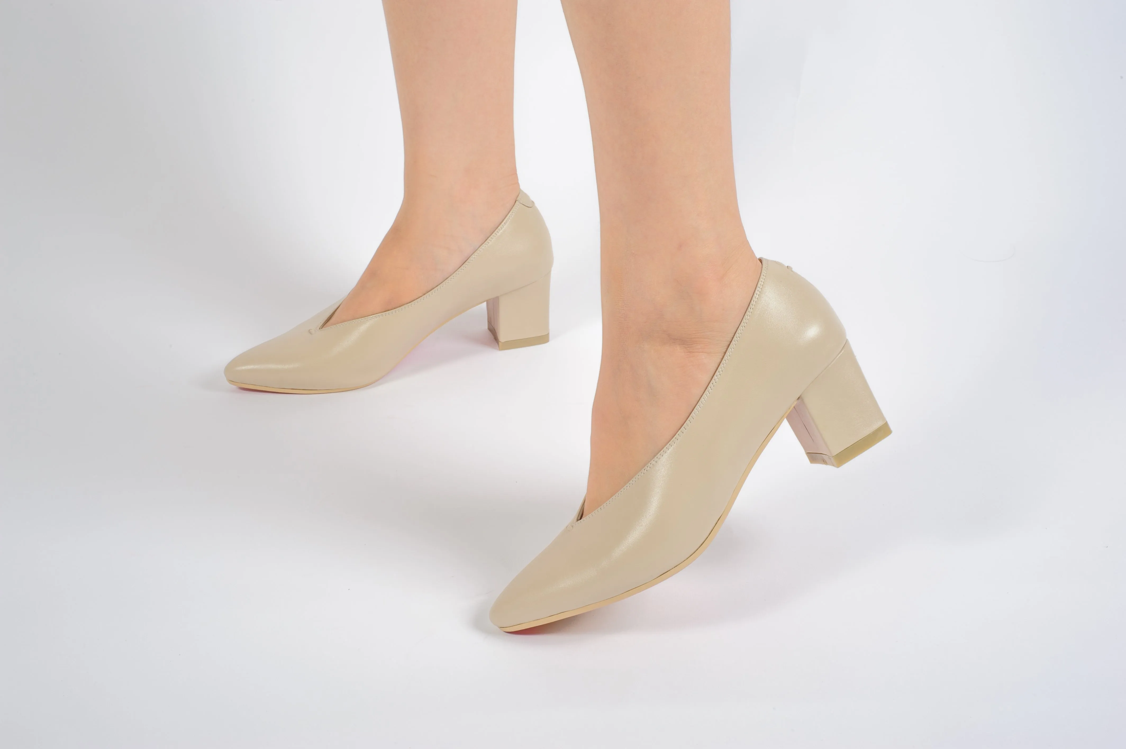 Shoeful Positivity 2" Chunky Heels - Clara Crane