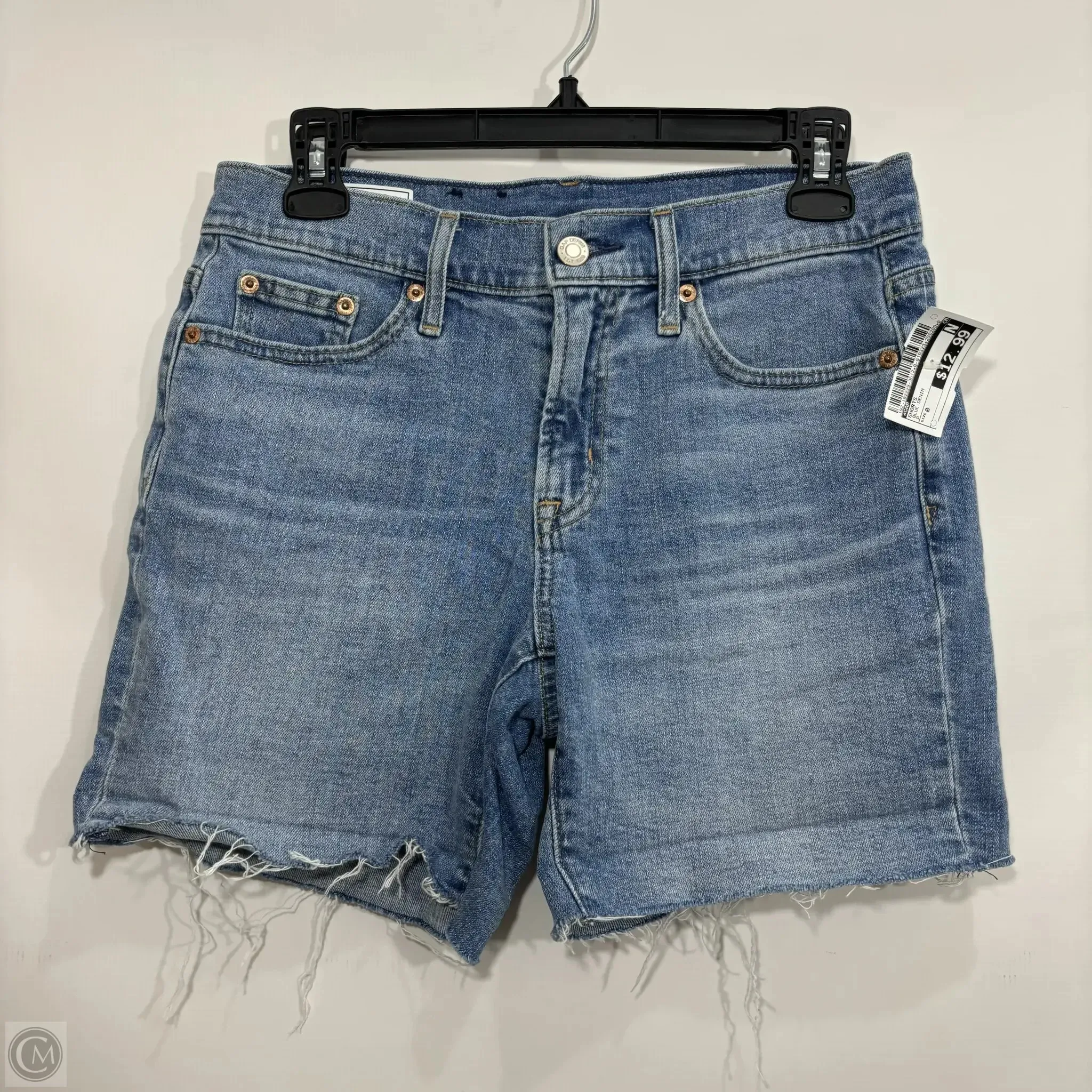 Shorts By Gap In Blue Denim, Size: 0