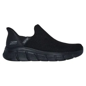 SKECHERS BOBS B FLEX LIFESTYLE SHOES FOR MEN, BLACK