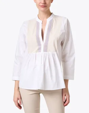 Split Neck Top