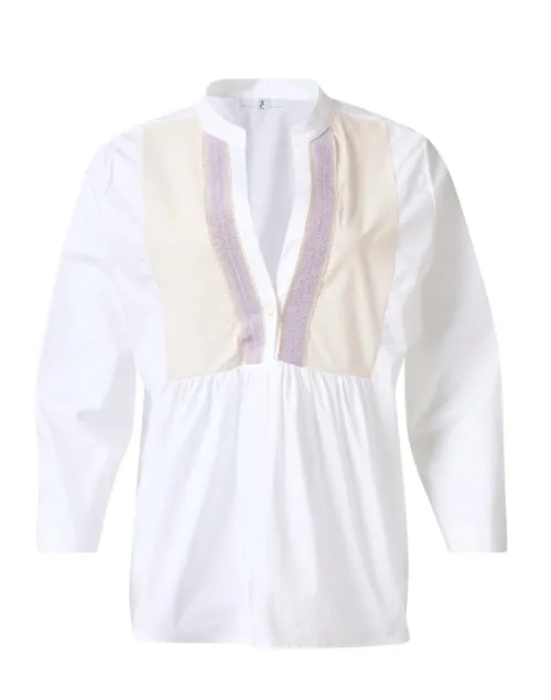 Split Neck Top