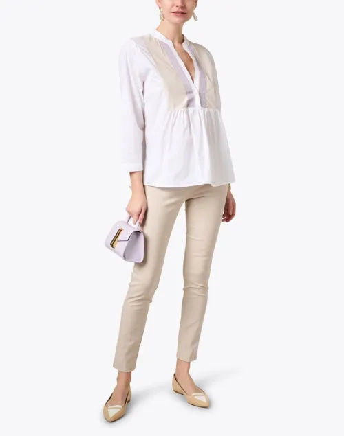 Split Neck Top
