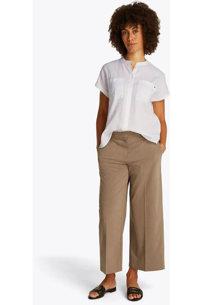SS25 TH Linen S/S Blouse