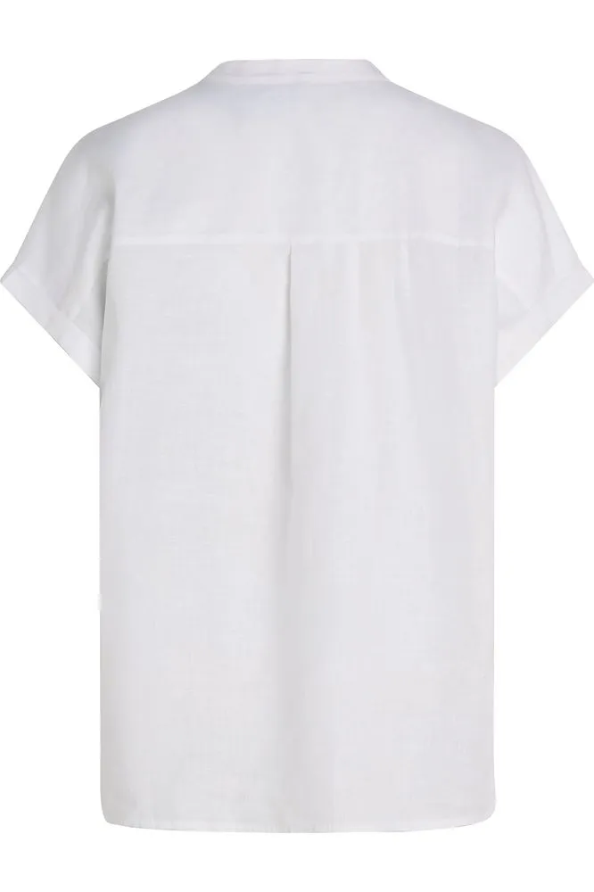 SS25 TH Linen S/S Blouse