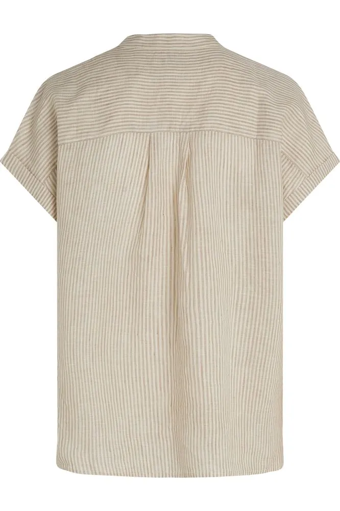 SS25 TH Linen S/S Blouse