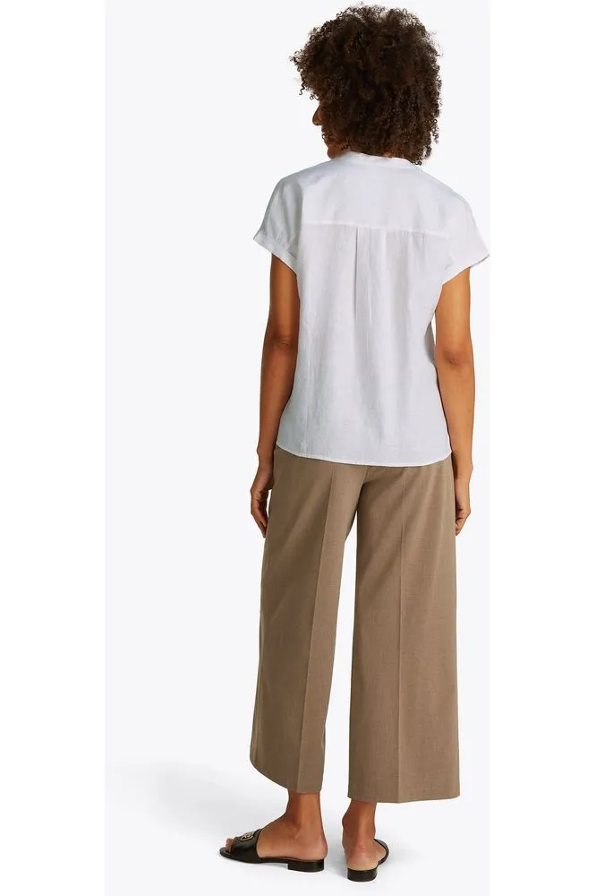 SS25 TH Linen S/S Blouse