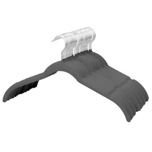 Stormix Velvet Non-Slip Clothes Hangers, 50 Pack