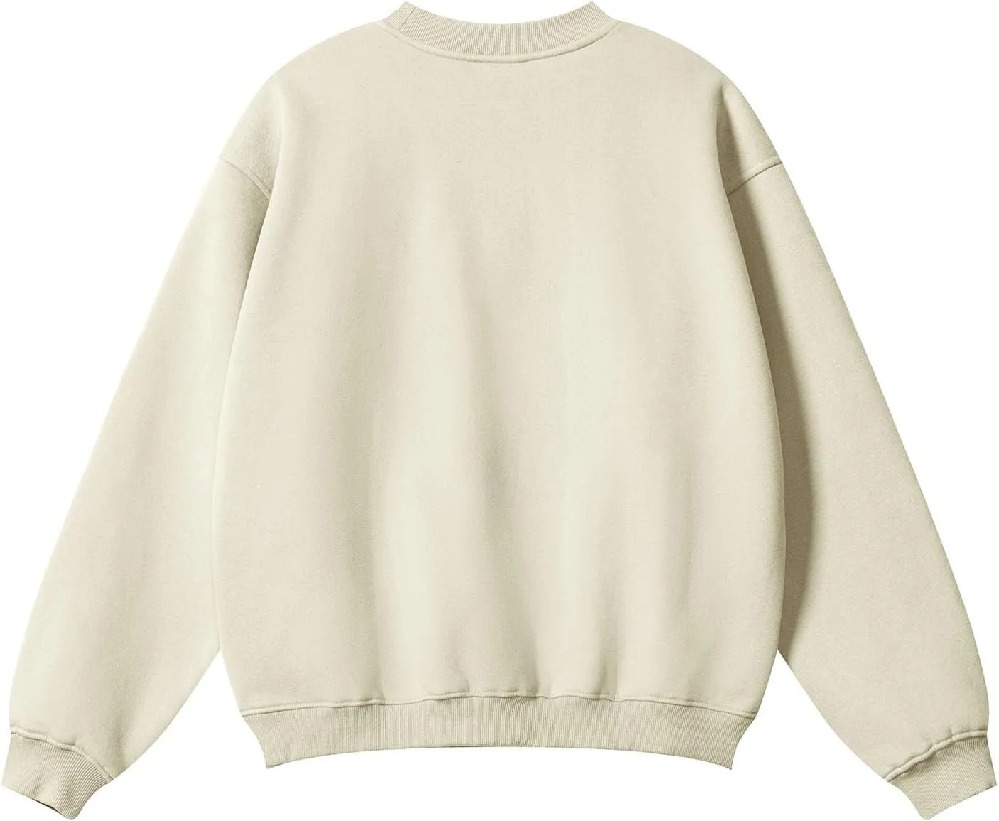 Teens Crewneck Sweatshirt Soft Solid Color Tshirt Pullover Long Sleeve Oversized Sports Tops Winter Clothes Outfits