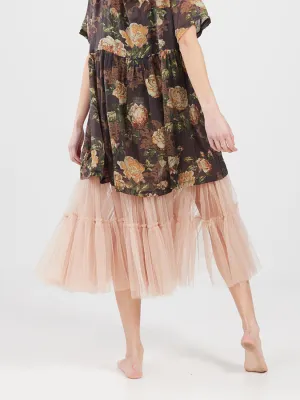 The Ariette Tutu, soft net tulle, romantic fun tutu skirt, Ballerina Blush