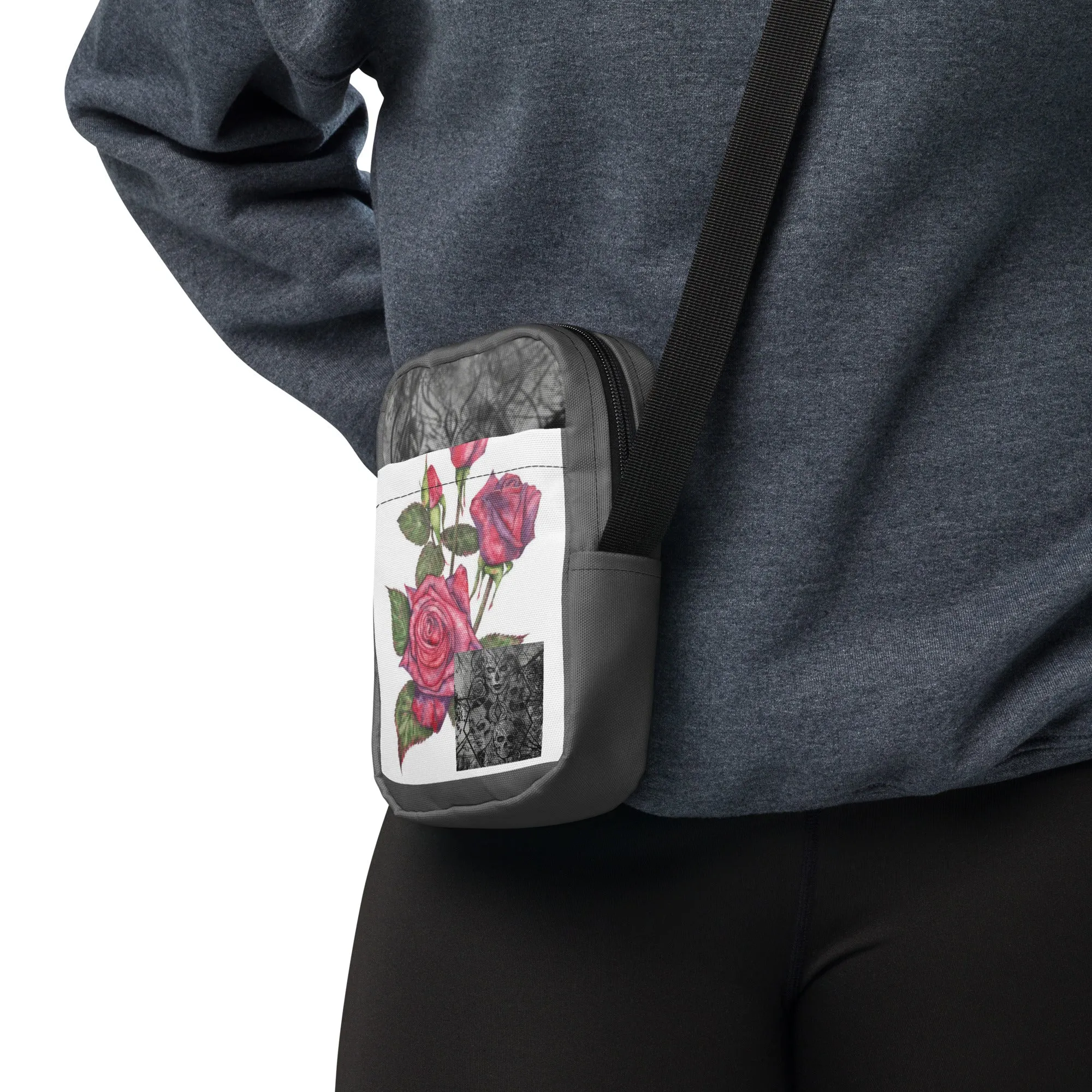 THE DARK TRIAD: HALF-HEARTED Utility Crossbody Bag