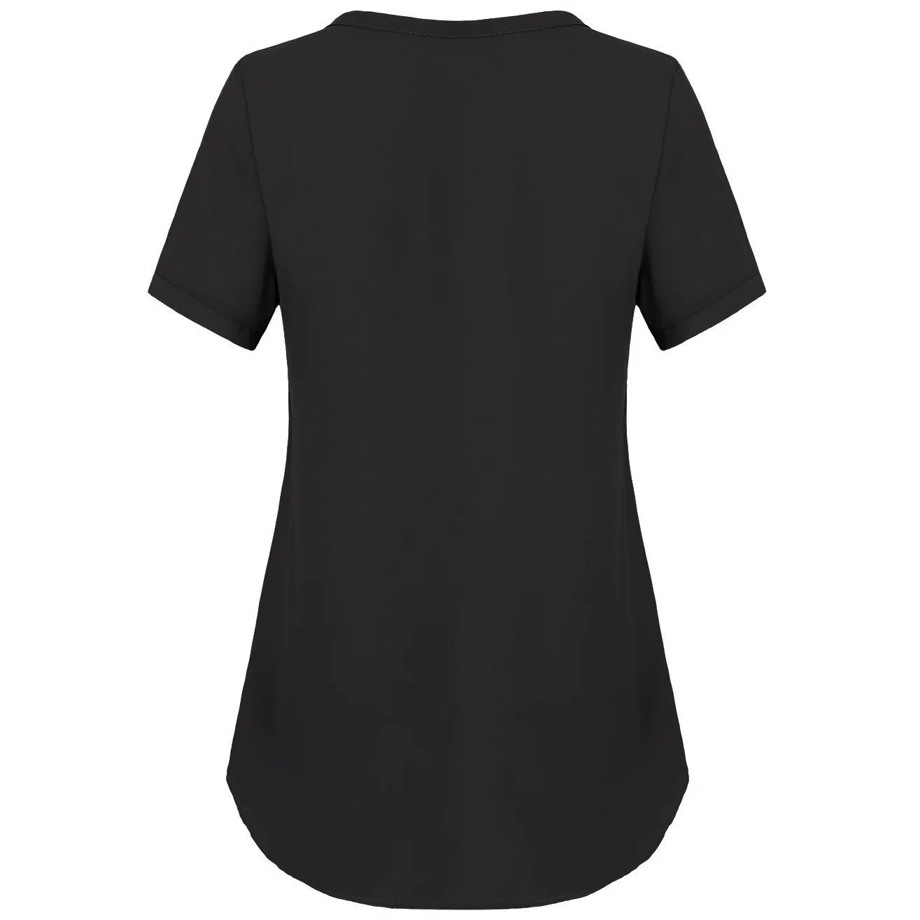 Timeson Classic Short Sleeve Chiffon Shirt