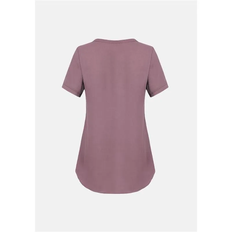 Timeson Classic Short Sleeve Chiffon Shirt