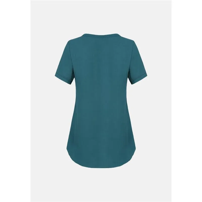 Timeson Classic Short Sleeve Chiffon Shirt