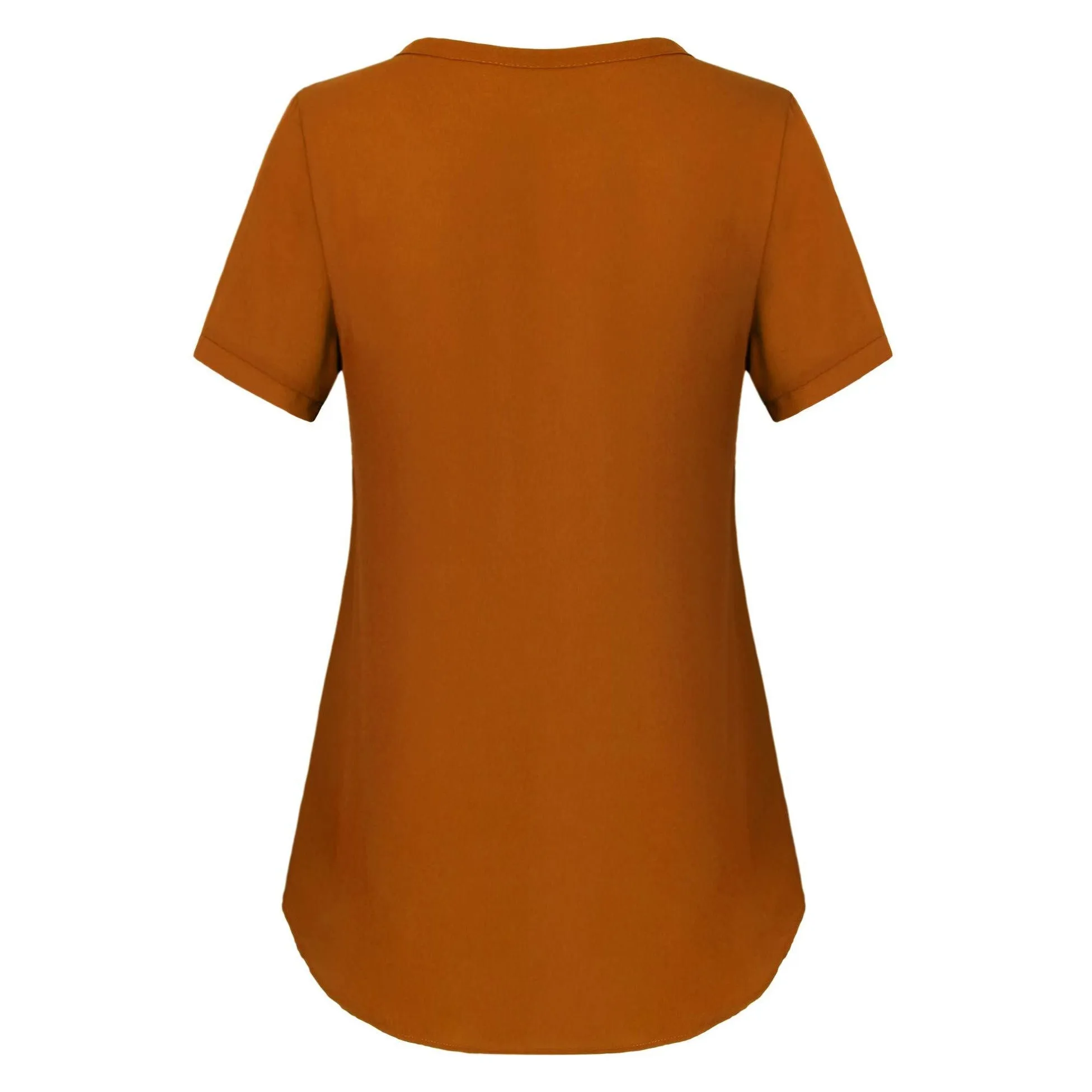 Timeson Classic Short Sleeve Chiffon Shirt