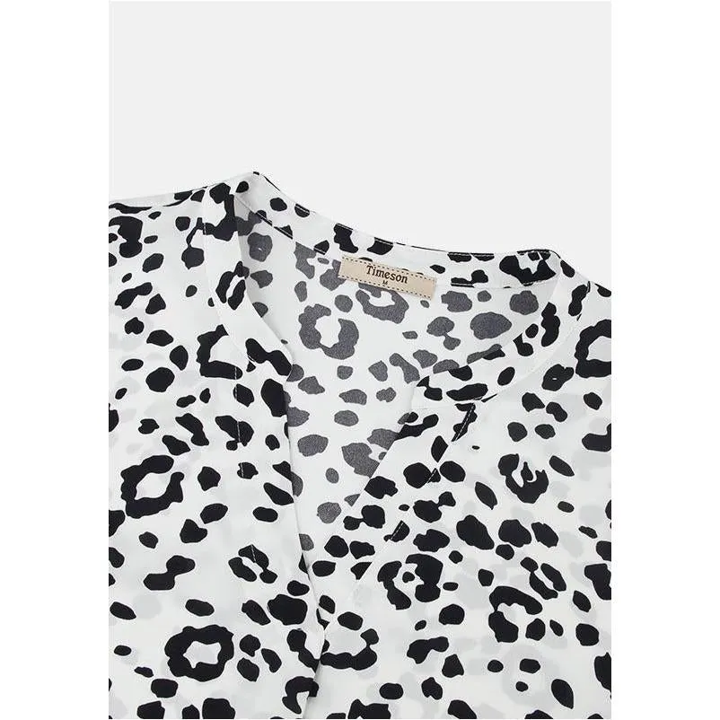 Timeson Classic Short Sleeve Chiffon Shirt
