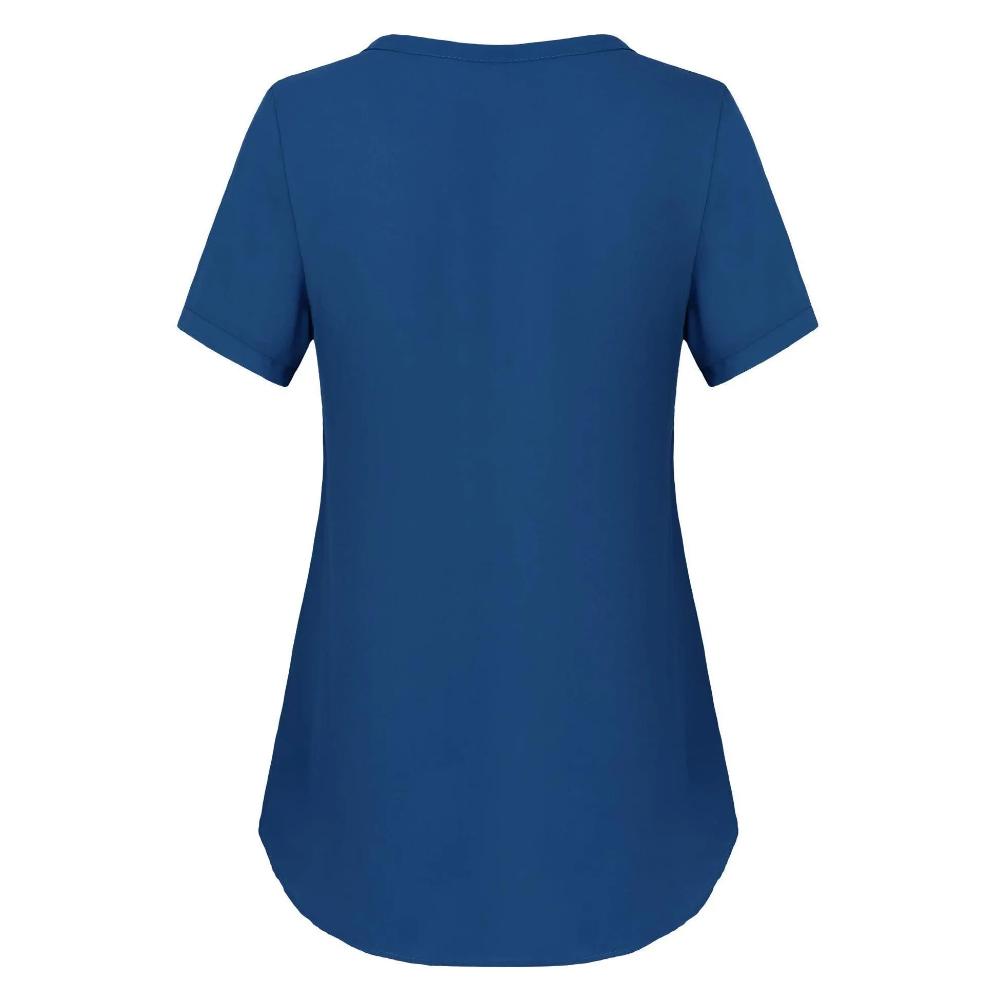 Timeson Classic Short Sleeve Chiffon Shirt