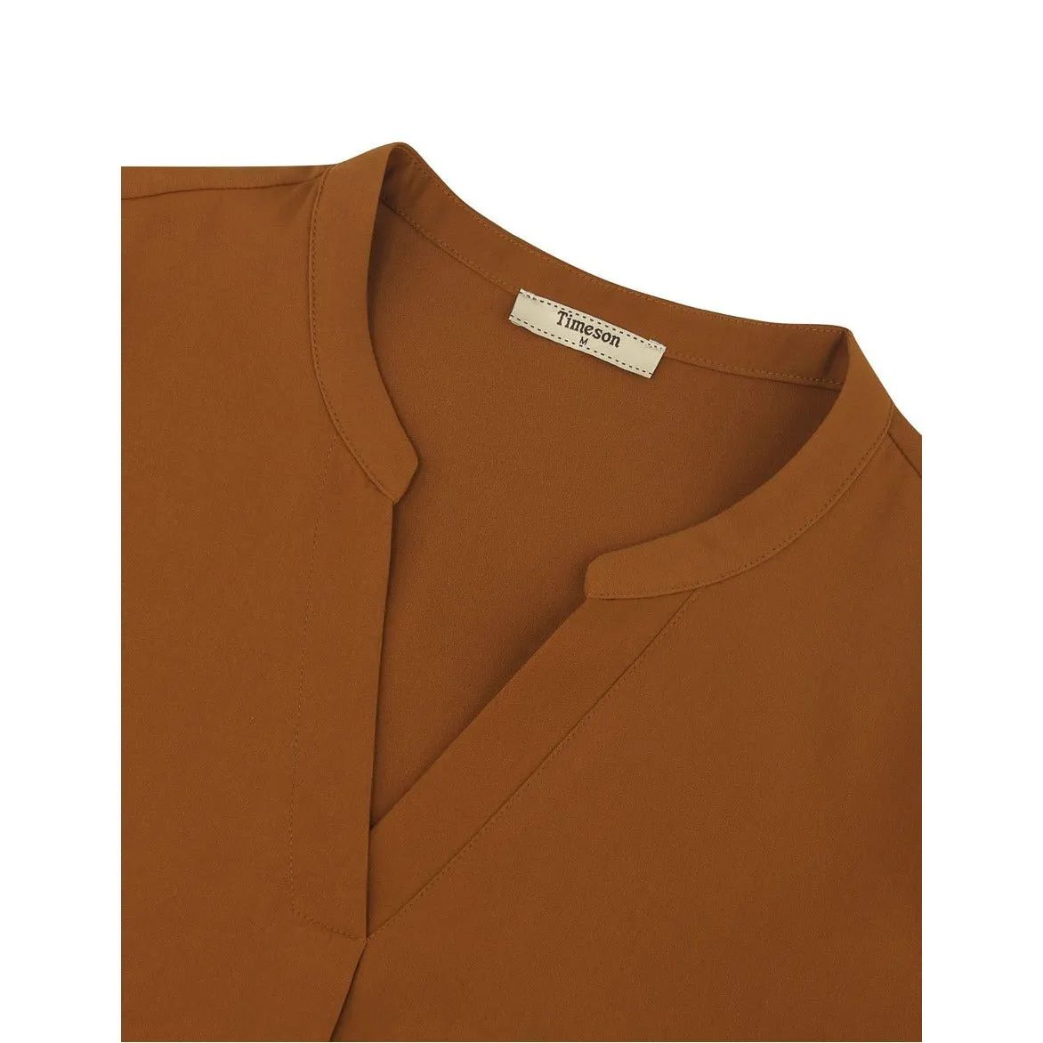 Timeson Classic Short Sleeve Chiffon Shirt