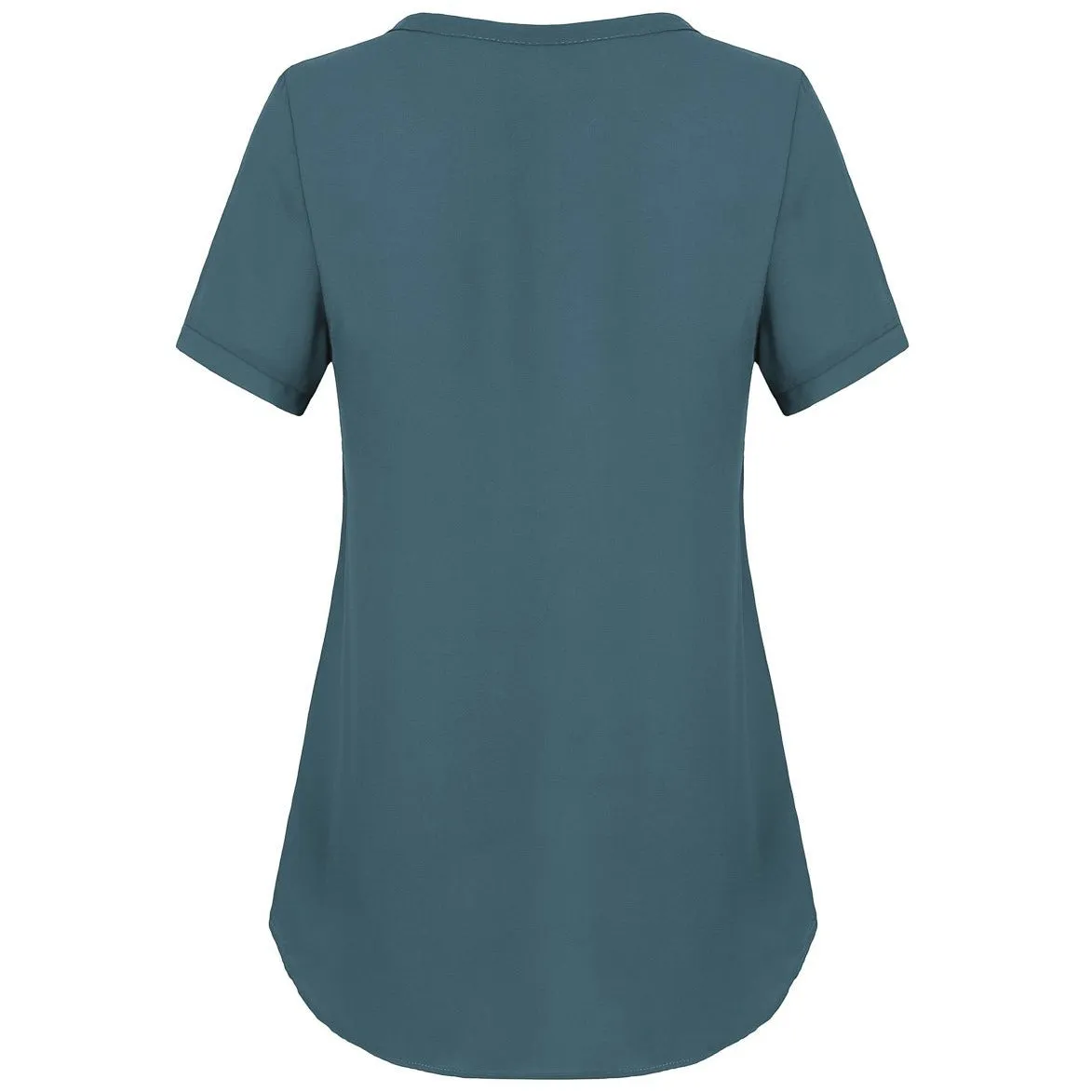 Timeson Classic Short Sleeve Chiffon Shirt