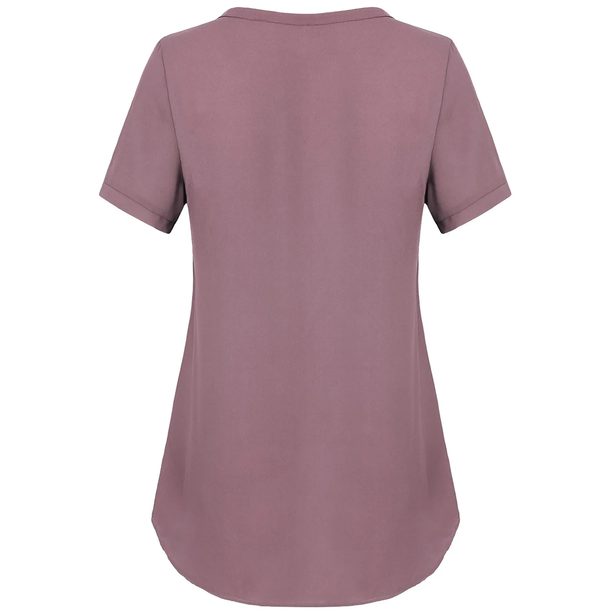 Timeson Classic Short Sleeve Chiffon Shirt