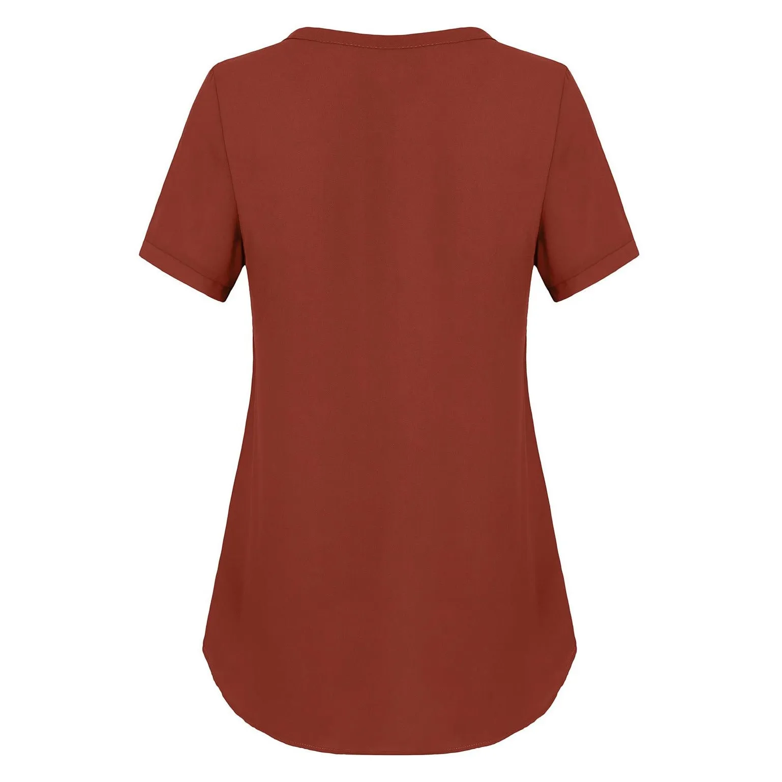 Timeson Classic Short Sleeve Chiffon Shirt