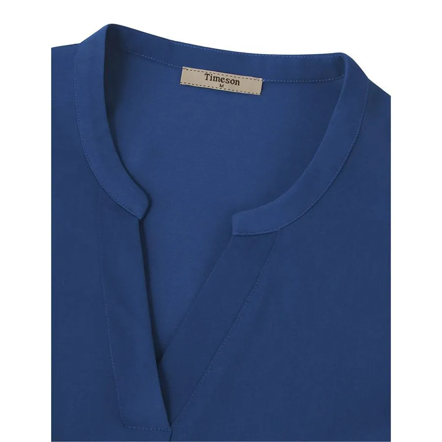 Timeson Classic Short Sleeve Chiffon Shirt