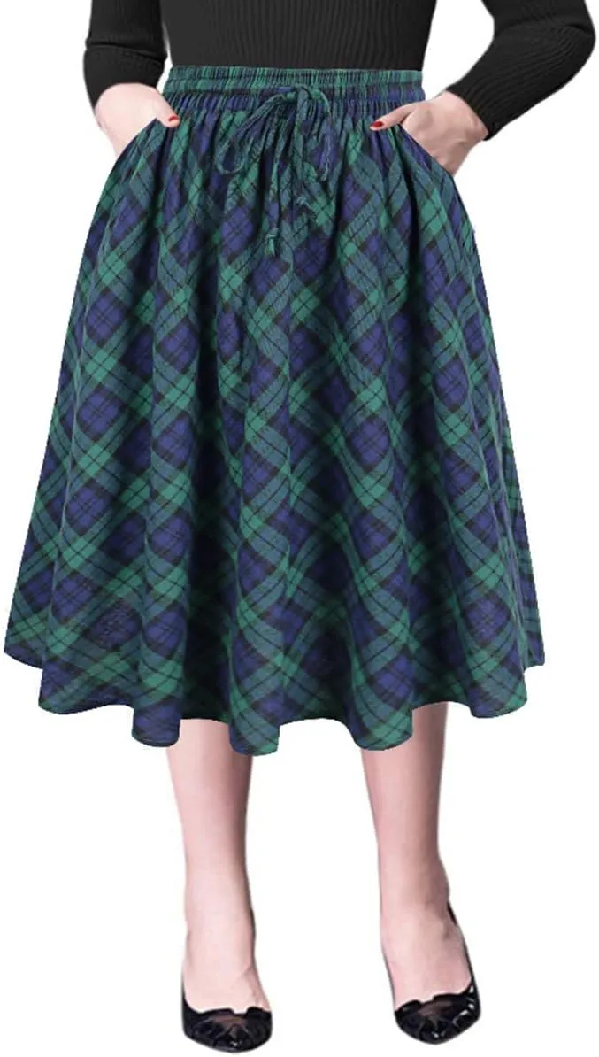 TIYOMI Women Plus Size Mini Skirts Stretchy Hidden Zipper Swing A Line Corduroy Leather Skater Skirt XL-5XL