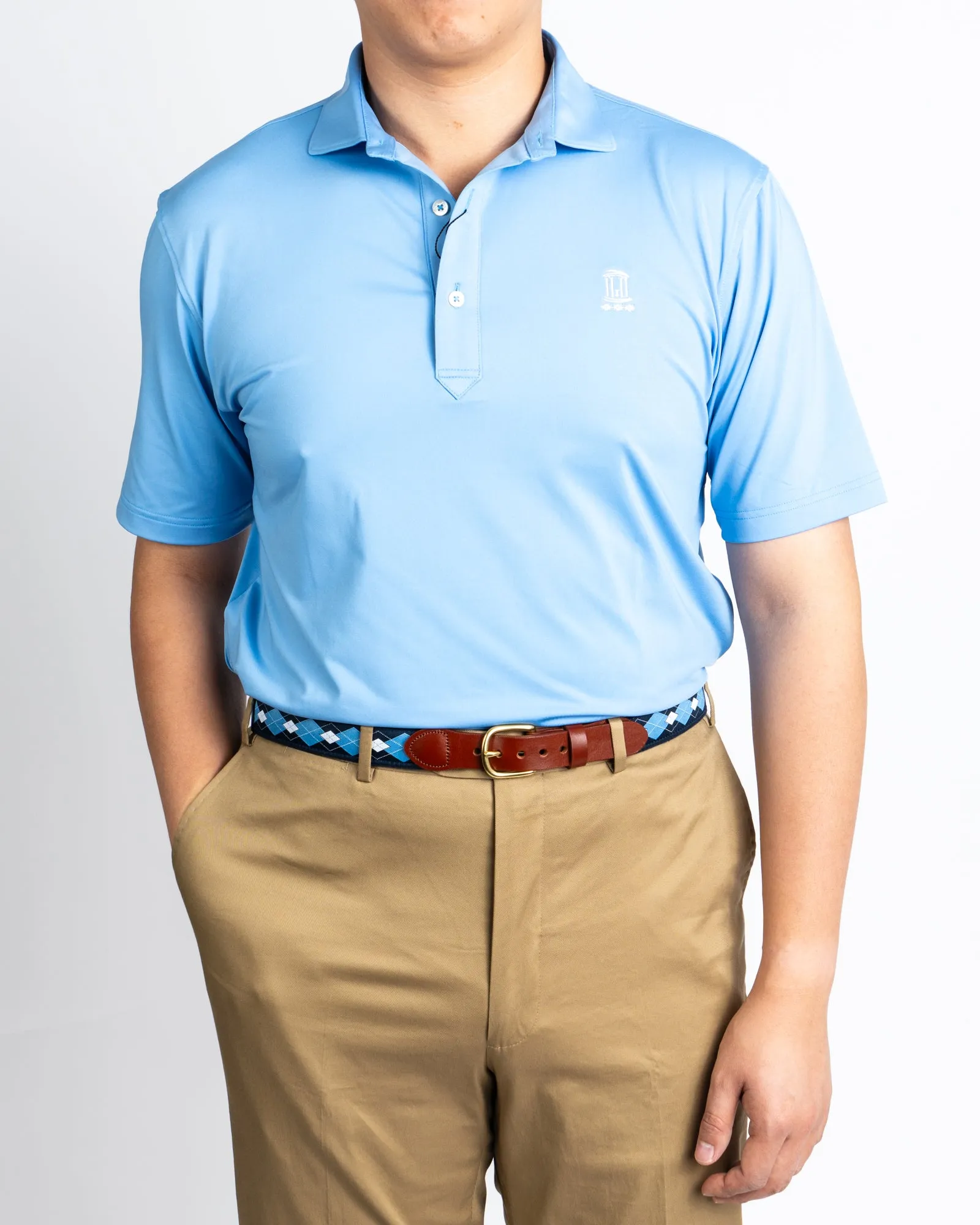 True Blues Old Well Performance Polo - LuxeBlue