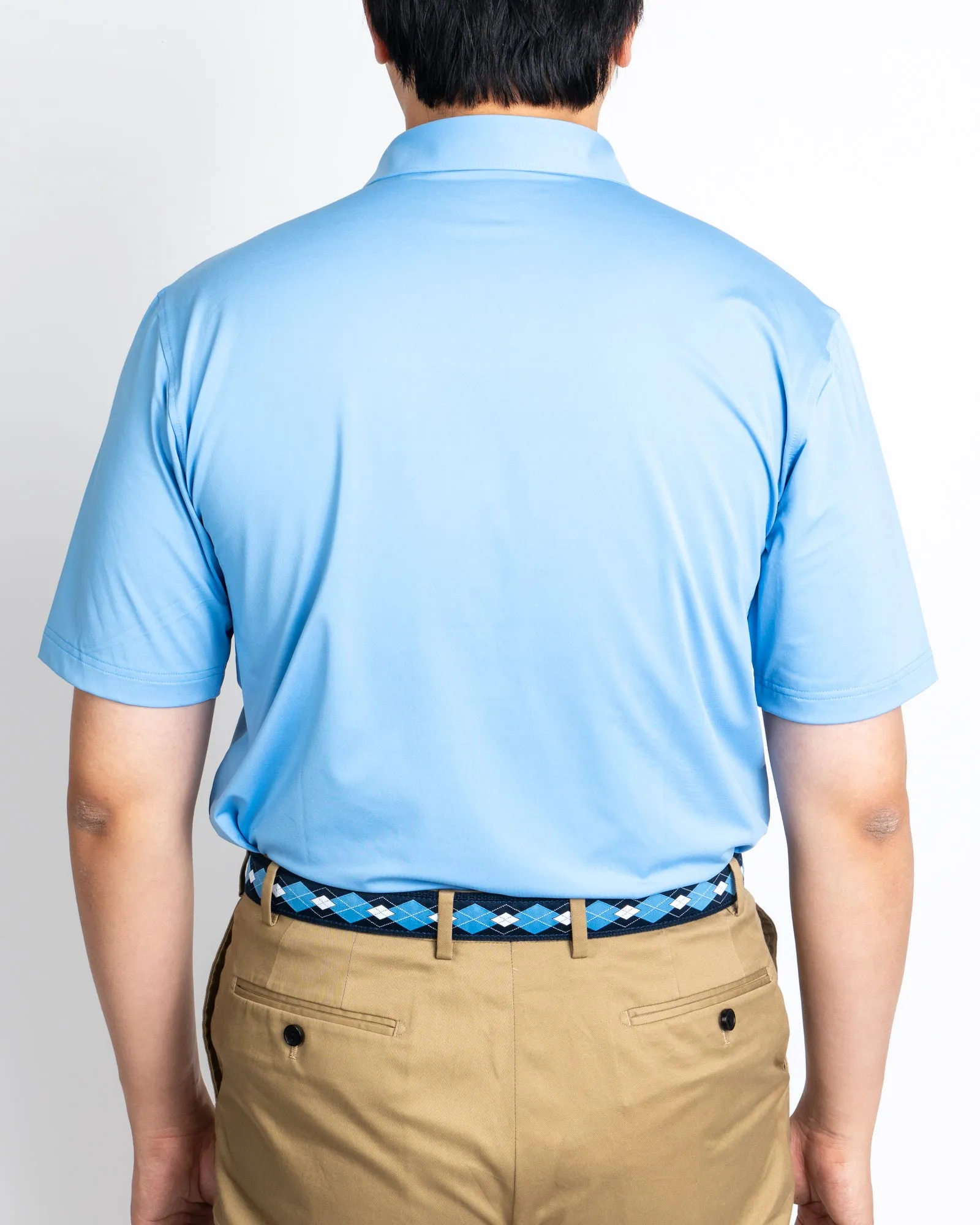 True Blues Old Well Performance Polo - LuxeBlue