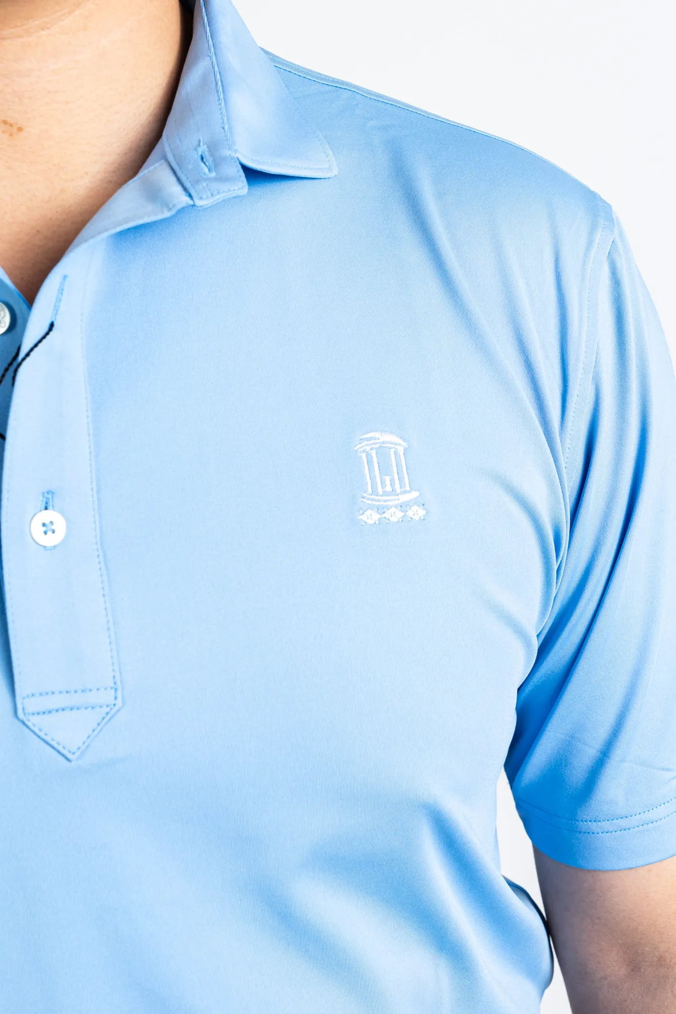 True Blues Old Well Performance Polo - LuxeBlue