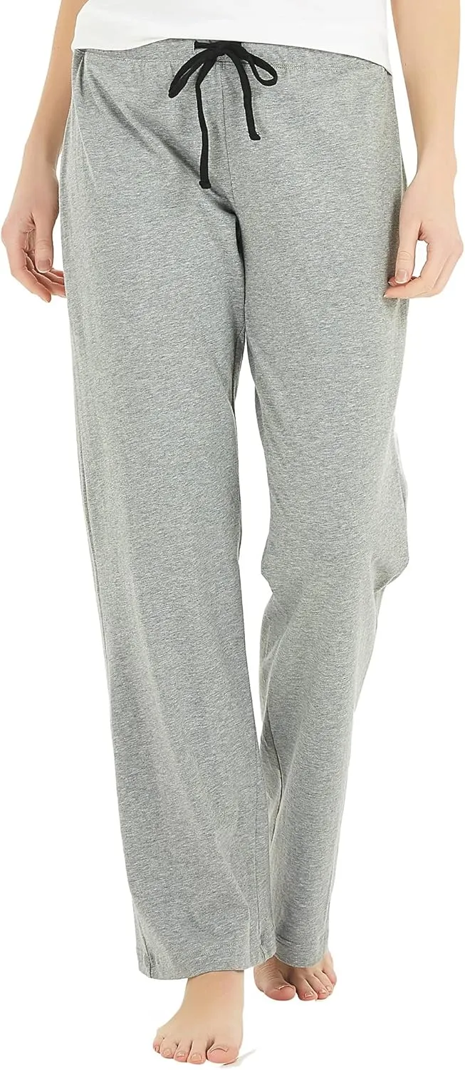 U2SKIIN Pajama Pants for Women Soft, 100% Cotton Comfortable Womens Lounge Sleep Pj Bottoms for Women