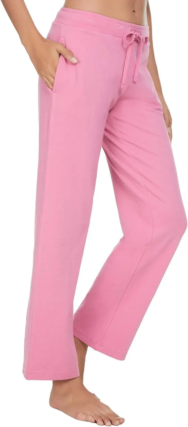 U2SKIIN Pajama Pants for Women Soft, 100% Cotton Comfortable Womens Lounge Sleep Pj Bottoms for Women