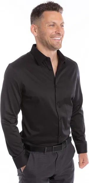 Ultimate Dress Shirts for Men | Meant to be Worn Without a Tie - Mens Dress Shirts | Slim or Regular | XS - 3XL