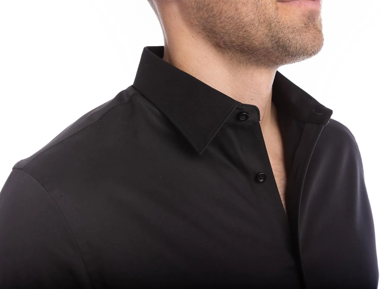 Ultimate Dress Shirts for Men | Meant to be Worn Without a Tie - Mens Dress Shirts | Slim or Regular | XS - 3XL