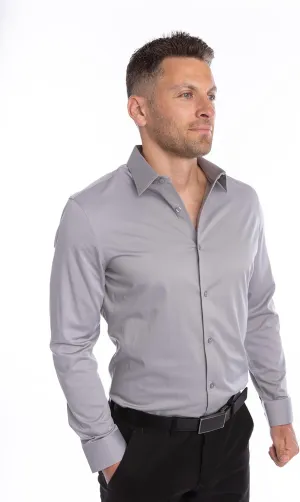 Ultimate Dress Shirts for Men | Meant to be Worn Without a Tie - Mens Dress Shirts | Slim or Regular | XS - 3XL