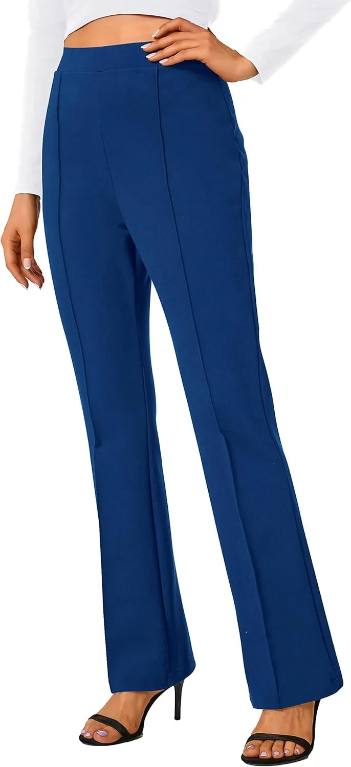Urban CoCo Stretchy Work Pants Bootcut Yoga Pants Petite Slacks for Office Casual