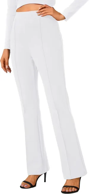 Urban CoCo Stretchy Work Pants Bootcut Yoga Pants Petite Slacks for Office Casual