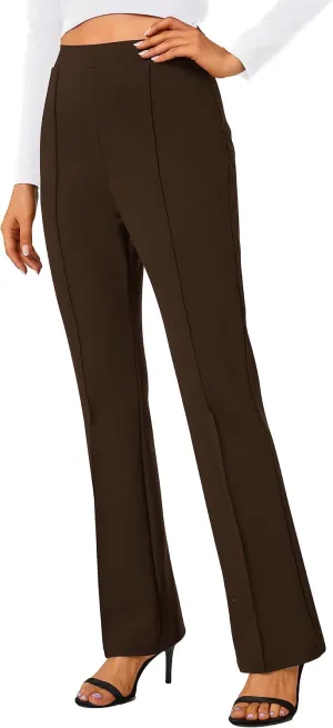 Urban CoCo Stretchy Work Pants Bootcut Yoga Pants Petite Slacks for Office Casual