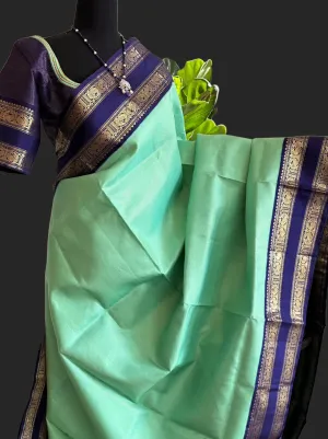 vaairaoosi zari lines pattu pure zari kanjivaram silk saree with prestitched blouse pett border